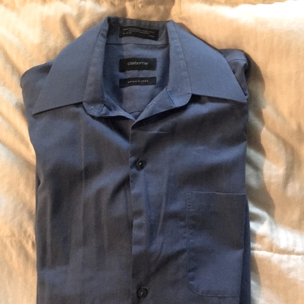 Men’s Blue Dress Shirt